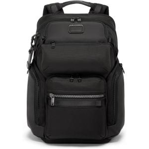 TUMI – Alpha Bravo Nomadic Backpack – Men’s Durable Carry On Bag – 18.8″ X 15.0″ X 9.0″ – Fits up to 15″ Laptop – Pearl Grey Mesh(Black)