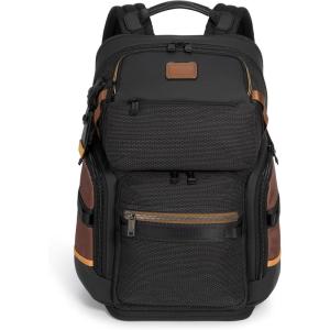TUMI – Alpha Bravo Nomadic Backpack – Men’s Durable Carry On Bag – 18.8″ X 15.0″ X 9.0″ – Fits up to 15″ Laptop – Pearl Grey Mesh(Black Onyx)