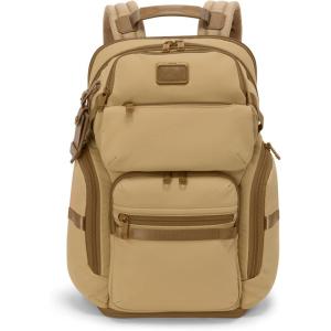 TUMI – Alpha Bravo Nomadic Backpack – Men’s Durable Carry On Bag – 18.8″ X 15.0″ X 9.0″ – Fits up to 15″ Laptop – Pearl Grey Mesh(Khaki)