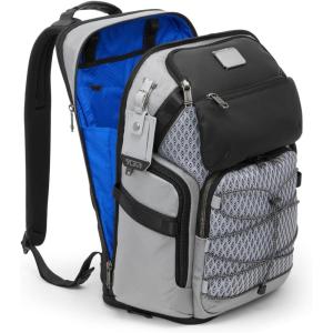 TUMI – Alpha Bravo Nomadic Backpack – Men’s Durable Carry On Bag – 18.8″ X 15.0″ X 9.0″ – Fits up to 15″ Laptop – Pearl Grey Mesh(Pearl Grey Mesh)
