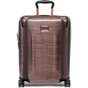 TUMI – Tegra-Lite 4 Wheel Luggage – Highly Durable Suitcase, Flexible Shell, Sleek and Lightweight Men’s and Women’s Expandable Rolling Bag – Continental, Black Graphite(Blush)