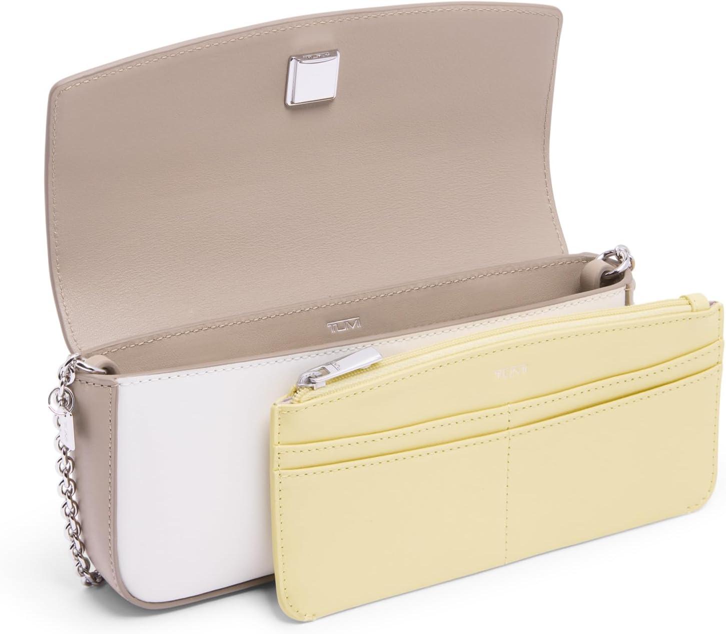 imageTUMI Womens Wallet on ChainWASHED YELLOW COLORBLOCK