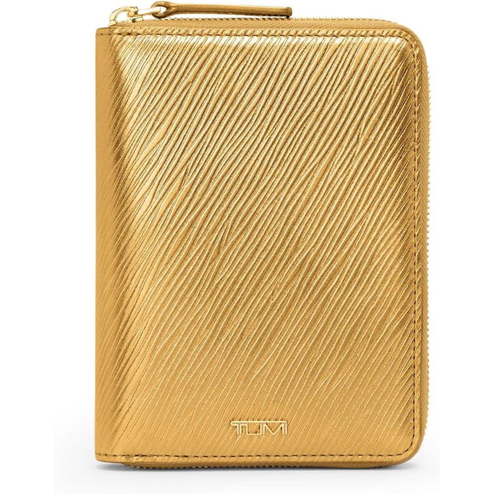 imageTumi Womens ZipAround Passport CaseGold