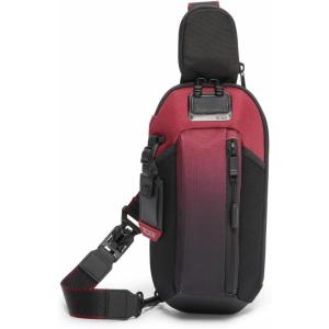 TUMI – Alpha Bravo Esports Pro Sling Bag – Gaming Bag for Handheld Gaming Devices – 12.0″ X 5.8″ X 2.5″ – Black(Red Ombre)