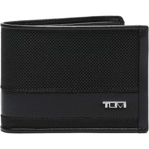 TUMI – Alpha Double Billfold – Men’s Premium Wallet – Secure & Durable with Hidden Card Pocket – Black(Black)