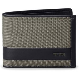 TUMI – Alpha Double Billfold – Men’s Premium Wallet – Secure & Durable with Hidden Card Pocket – Black(GREY ALLOY)