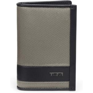 TUMI – Alpha Multi Window Card Case – Slim Profile Men’s Wallet With ID Windows(GREY ALLOY)