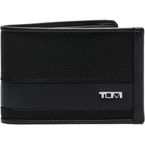 TUMI – Alpha Slim Single Billfold – Men’s Ballistic Nylon Wallet – Hidden Card Pocket – Black(Black)