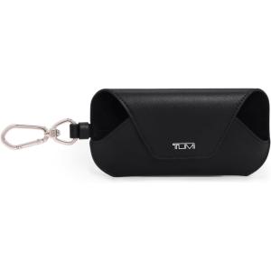TUMI – Belden Leather Sunglass Charm – Women’s Eyewear Case with Clip(Black)