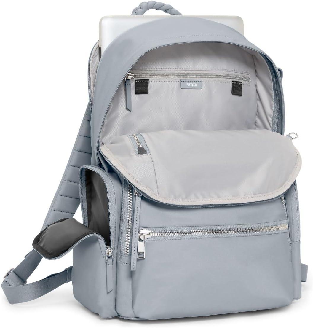 imageTUMI Voyageur Celina Backpack Womens Work and Travel Bag 160 X 106 X 65 Holds Up to 16 Laptop BridleHalogen Blue