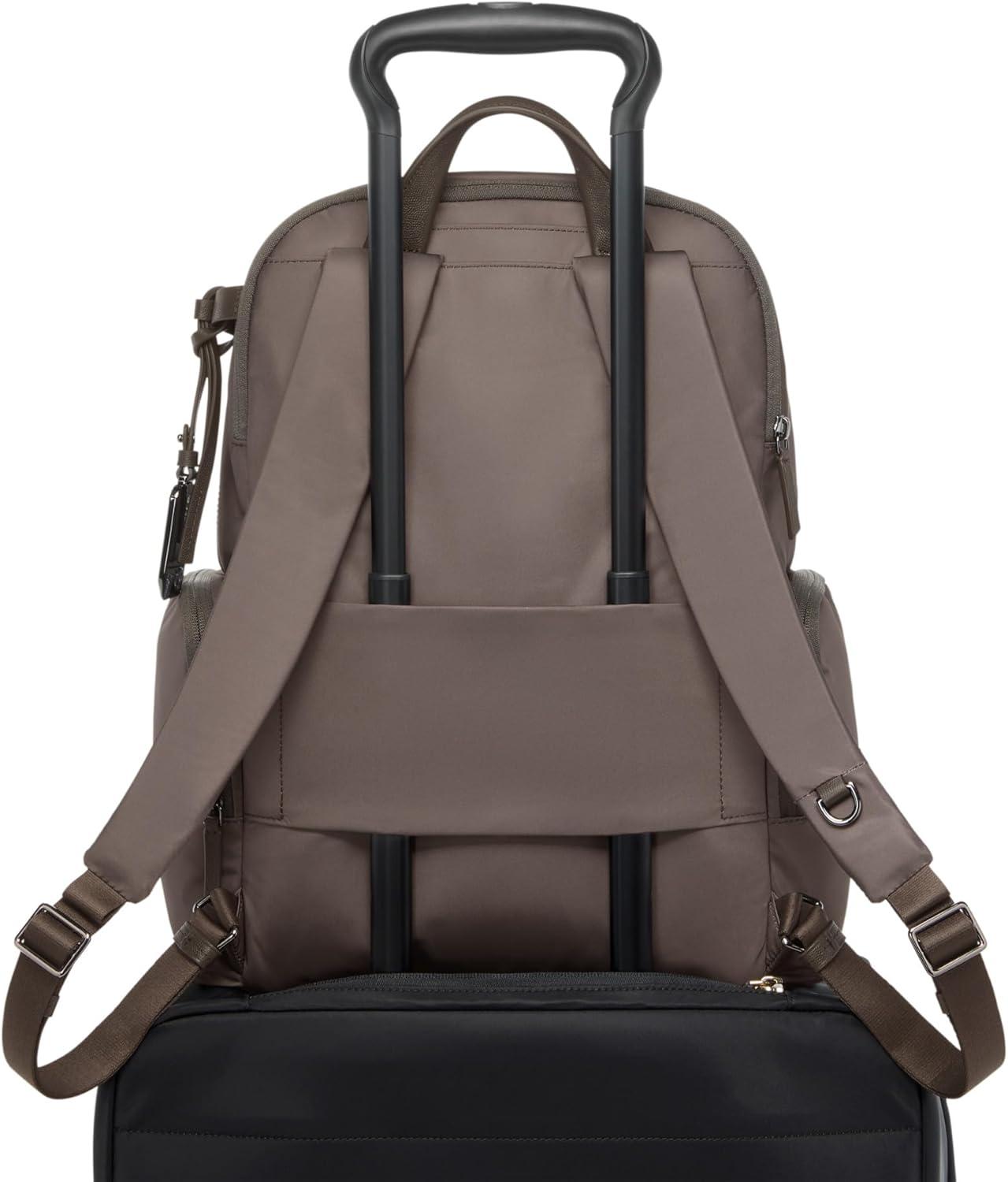 imageTUMI Voyageur Celina Backpack Womens Work and Travel Bag 160 X 106 X 65 Holds Up to 16 Laptop Mink