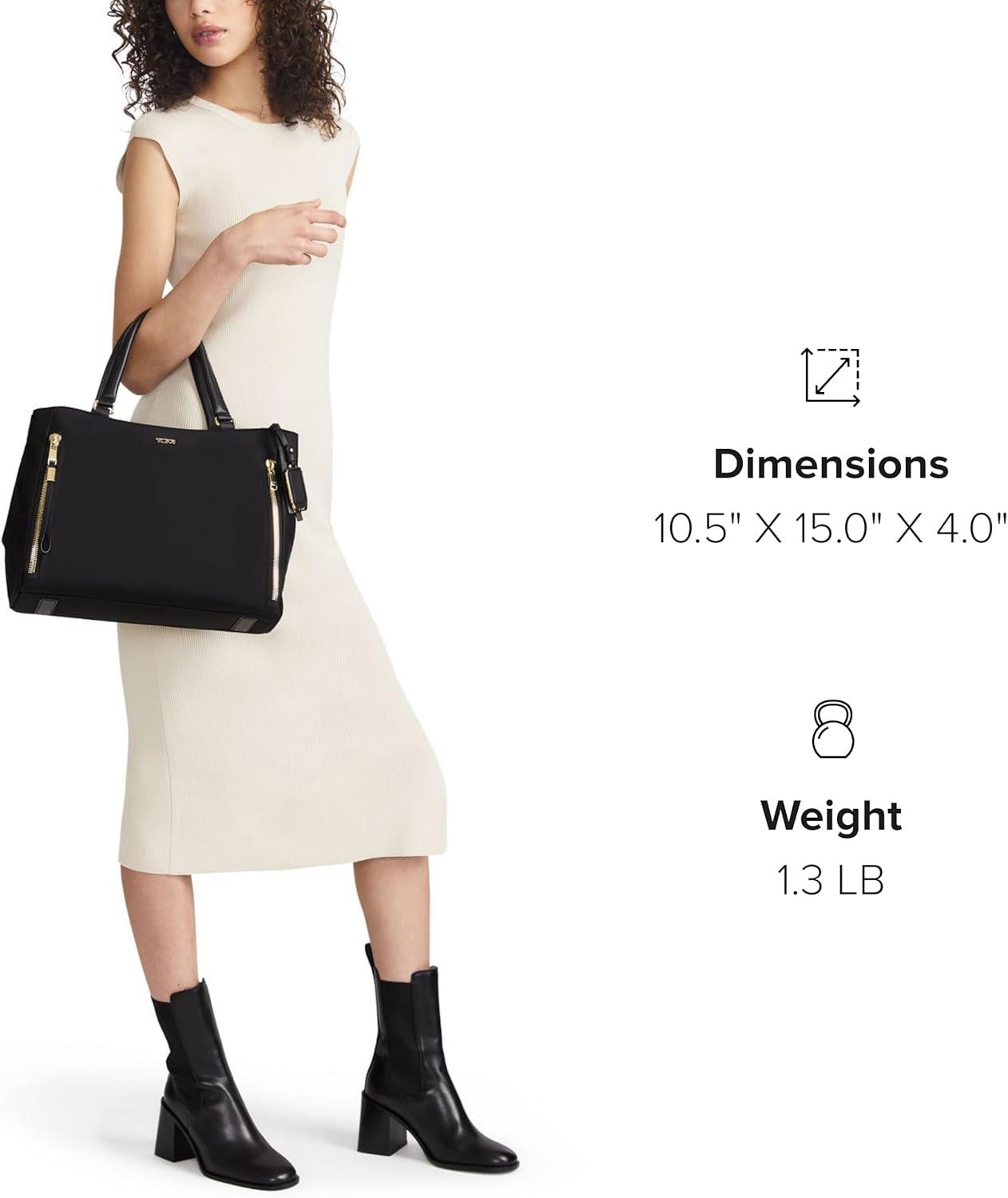 imageTUMI Voyageur Valetta Large ToteBlackGold