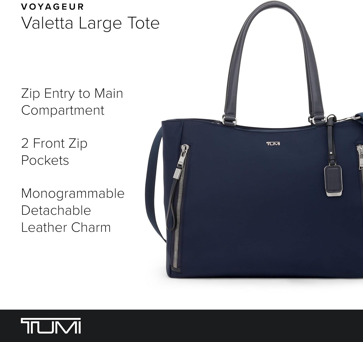 imageTUMI Voyageur Valetta Large ToteIndigo