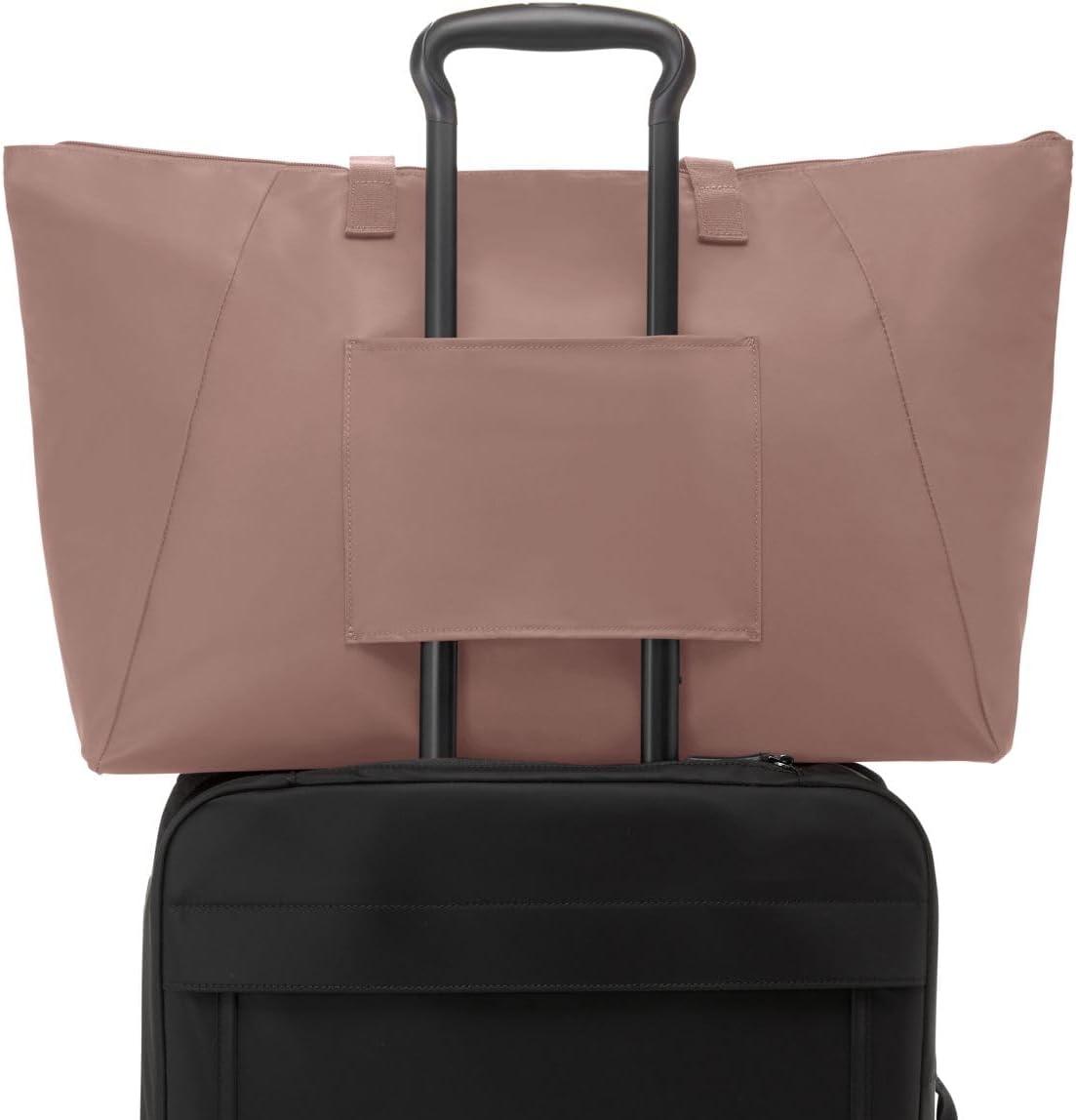 imageTUMI Just In Case Tote Small Packable Travel Tote Bag for Women amp Men Carry Travel Accessories EasilyLight Mauve