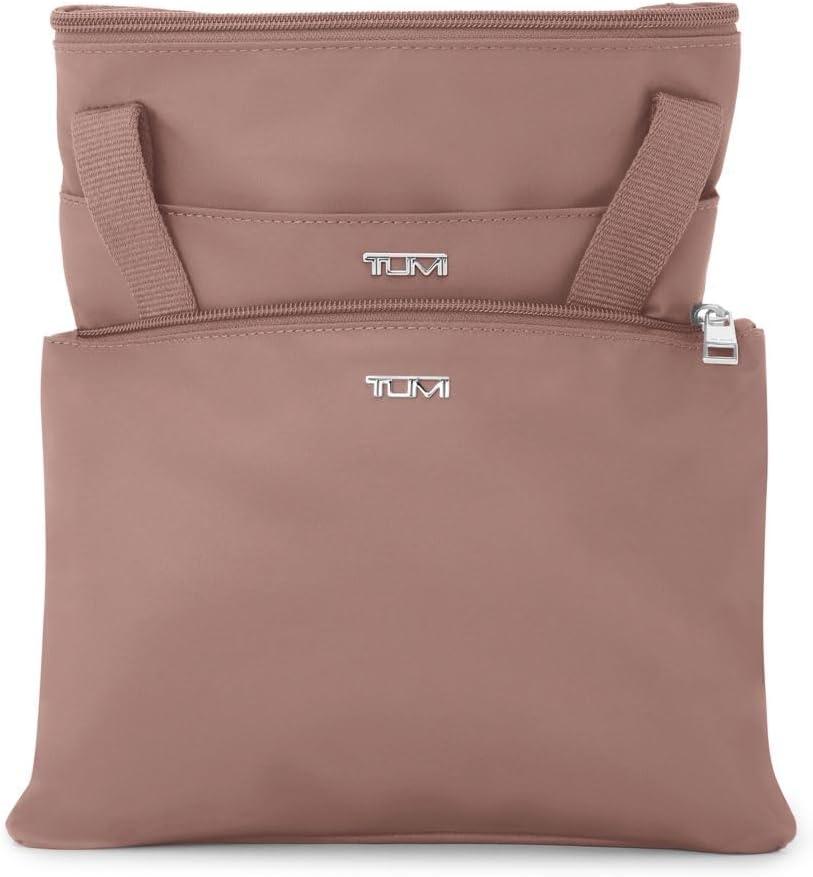 imageTUMI Just In Case Tote Small Packable Travel Tote Bag for Women amp Men Carry Travel Accessories EasilyLight Mauve