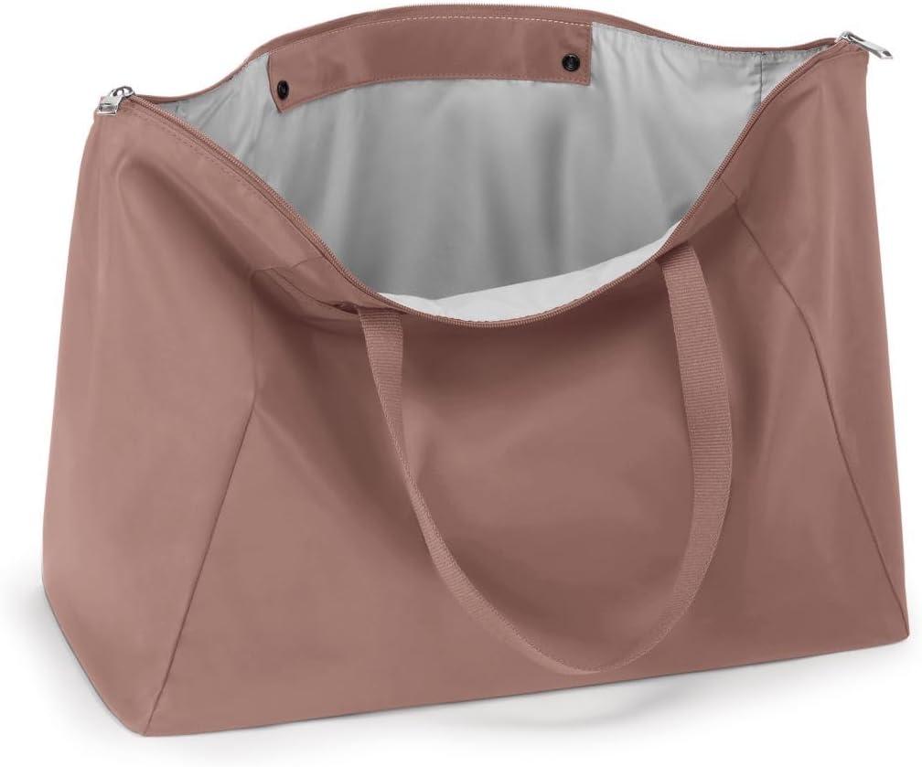 imageTUMI Just In Case Tote Small Packable Travel Tote Bag for Women amp Men Carry Travel Accessories EasilyLight Mauve