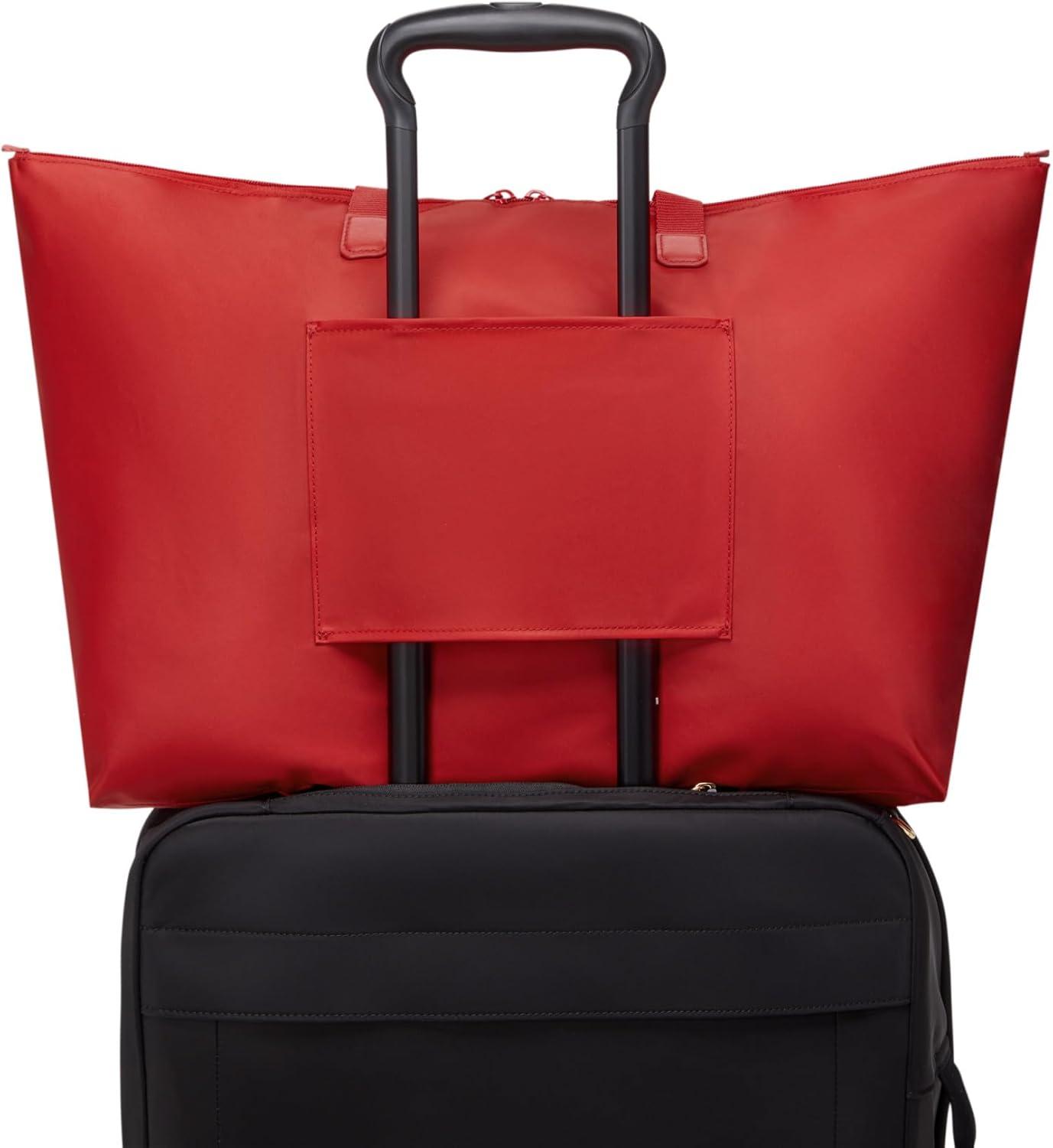 imageTUMI Just In Case Tote Small Packable Travel Tote Bag for Women amp Men Carry Travel Accessories EasilyTumi Red