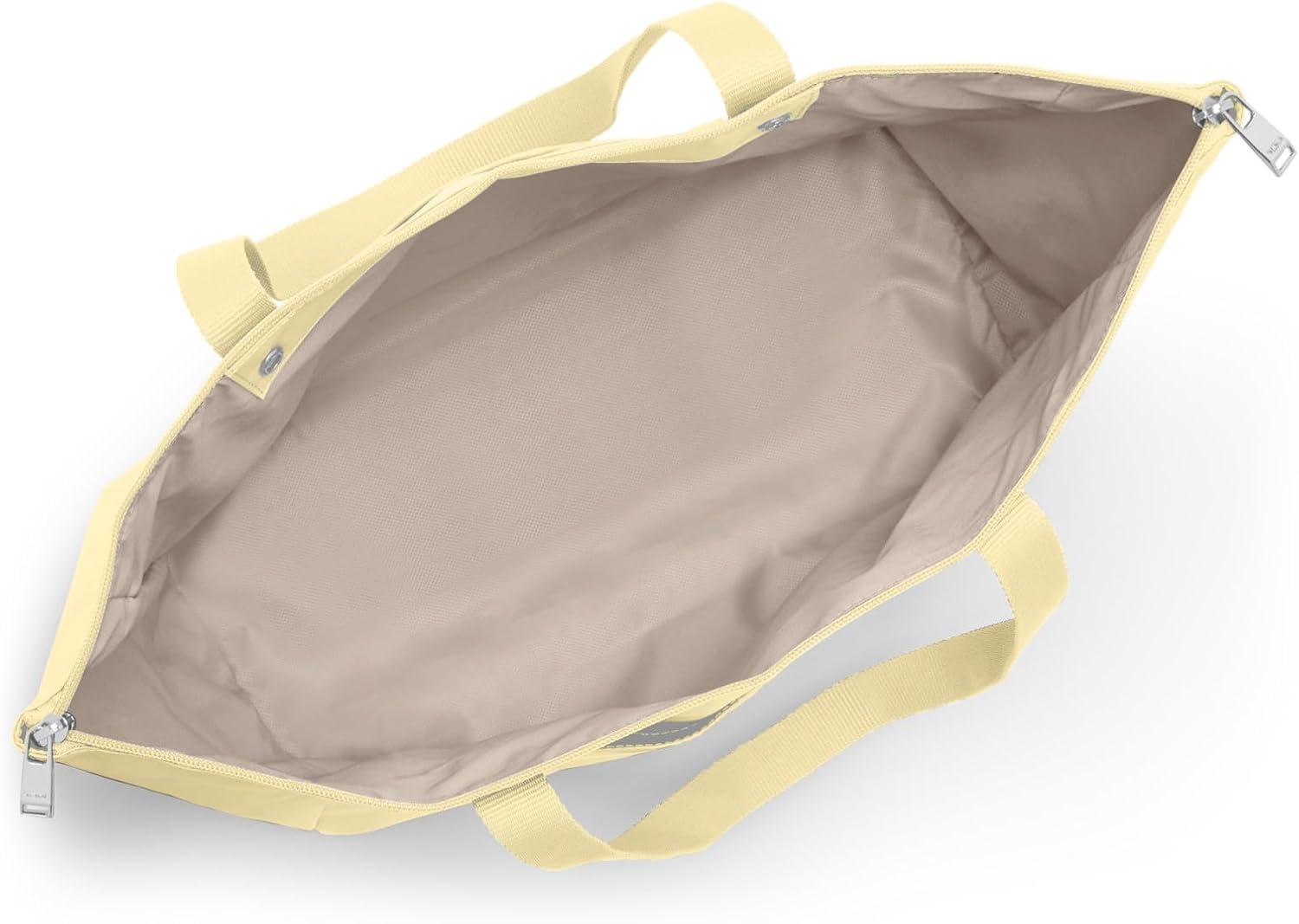 imageTUMI Just In Case Tote Small Packable Travel Tote Bag for Women amp Men Carry Travel Accessories EasilyWashed Yellow