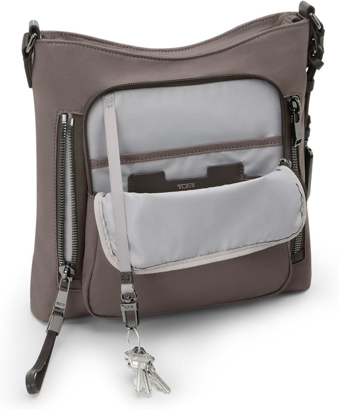 imageTUMI womens Tyler Crossbody Business Travel Bag Stain WaterResistant NylonMink