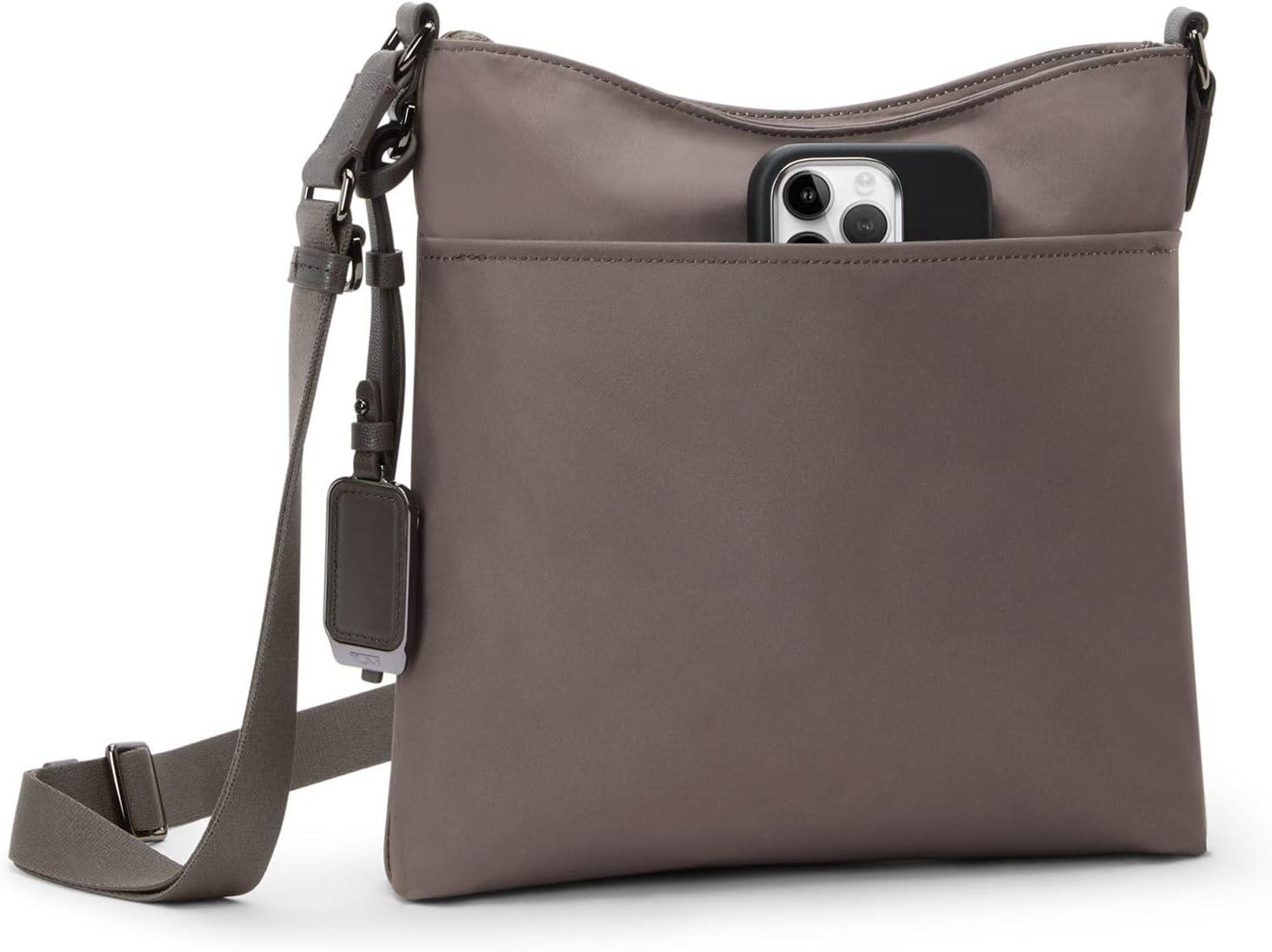 imageTUMI womens Tyler Crossbody Business Travel Bag Stain WaterResistant NylonMink