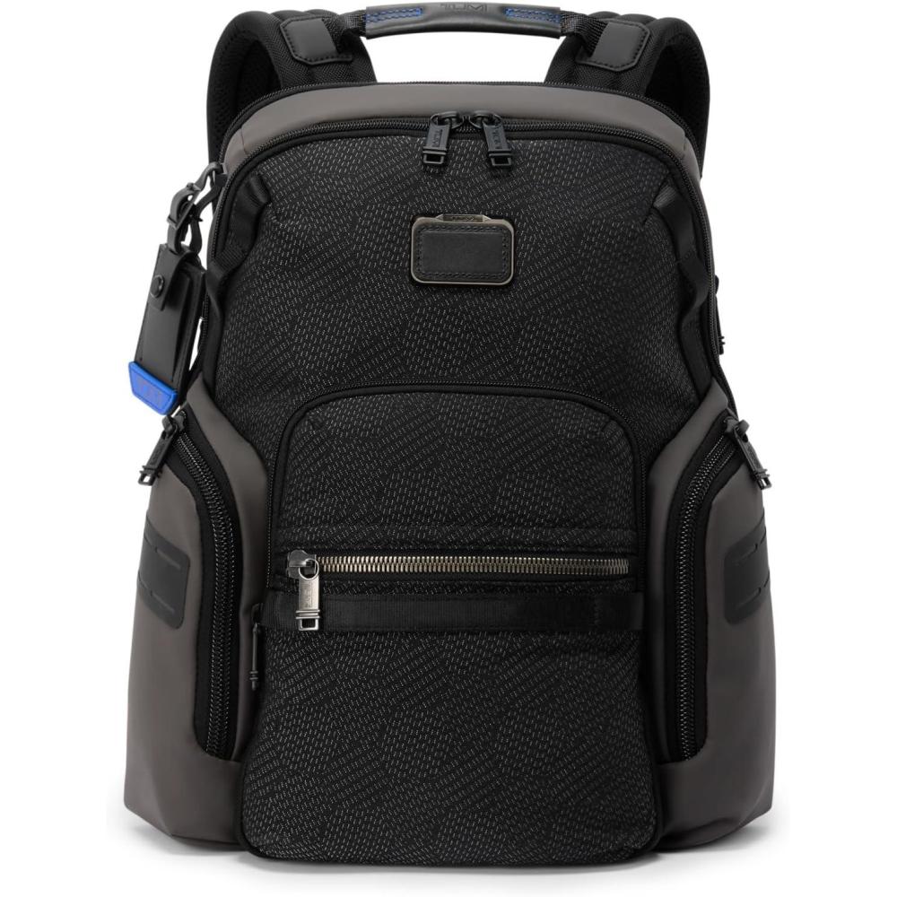 imageTUMI  Alpha Bravo Navigation Backpack  Everyday Travel Backpack  Fits Up to 15 Laptop  160 X 140 X 73Black Geometric