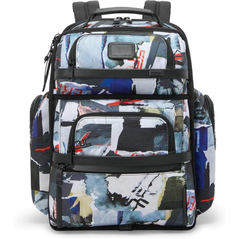 imageTUMI  Alpha Brief Pack  Mens and Womens Work and Travel Laptop Backpack with Padded Adjustable Strap  Fits Up to 15 Screen  BlackPoster Print