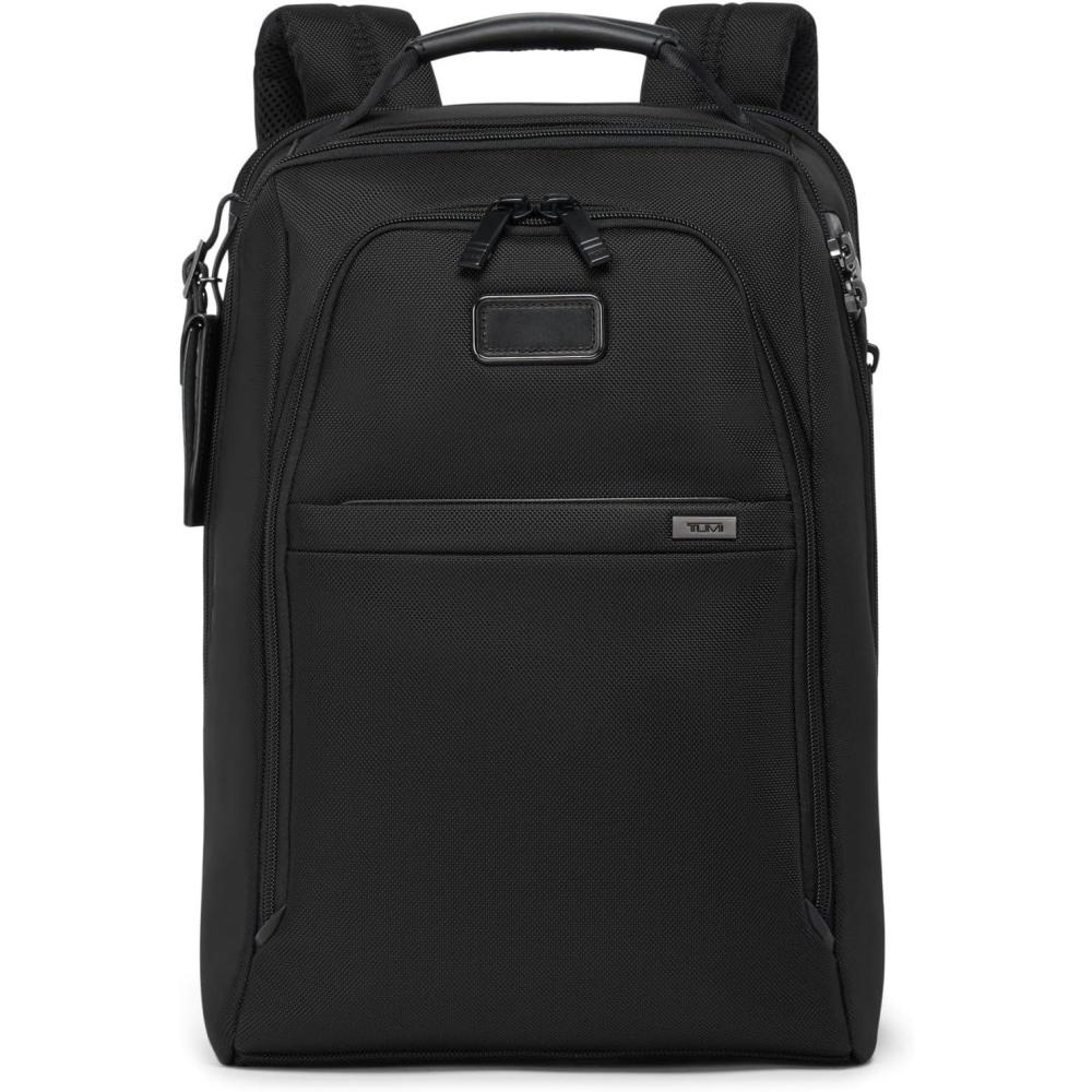 imageTUMI  Alpha Expandable Laptop Backpack  Mens Work and Commute Bag  Fits up to a 15 ScreenBlack