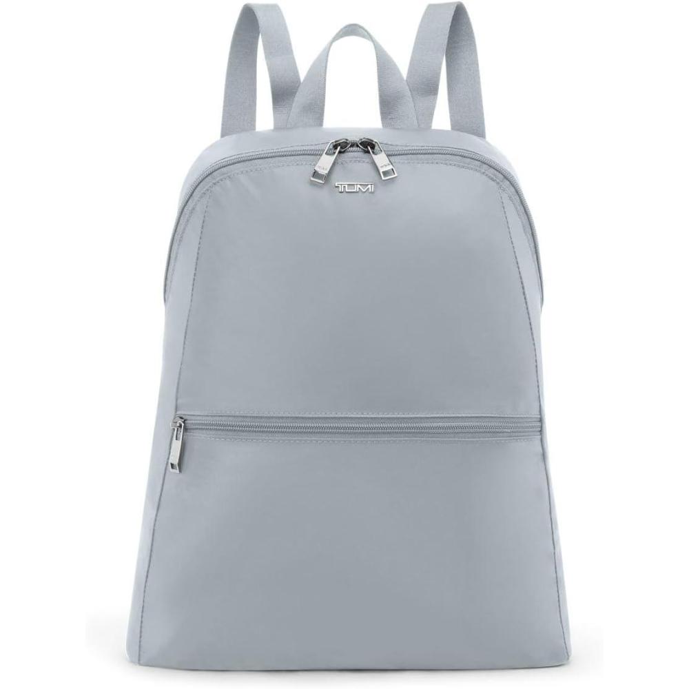 imageTUMI  Just In Case Foldable Backpack  Lightweight Compact Travel Backpack  For One Bag Travel  155 X 123 X 45  Black with Gold HardwareHalogen Blue