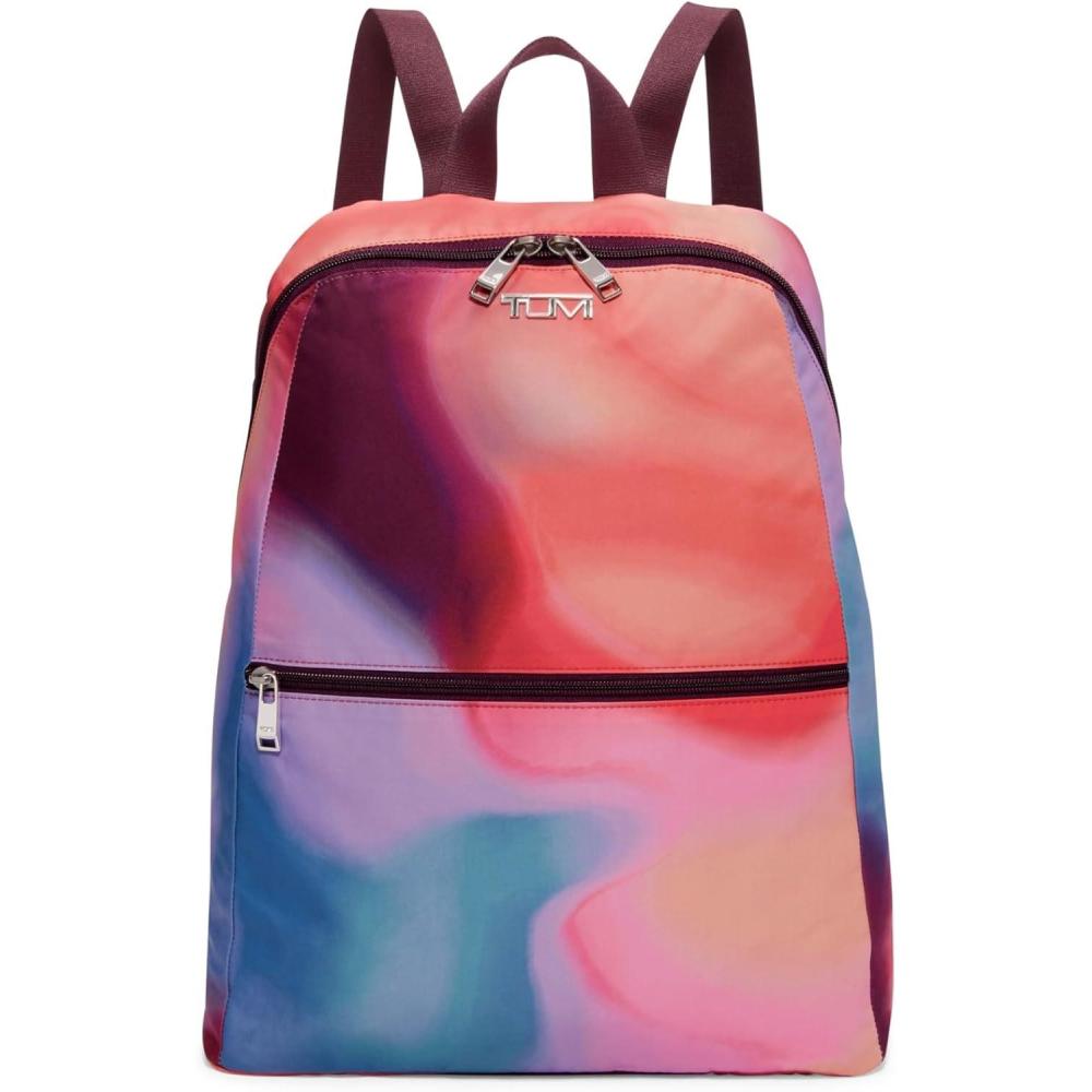 imageTUMI  Just In Case Foldable Backpack  Lightweight Compact Travel Backpack  For One Bag Travel  155 X 123 X 45  Black with Gold HardwareSentosa Sunset