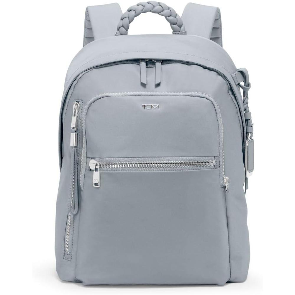 imageTUMI  Voyageur Halsey Backpack  Travel Backpack  For Business Fashion Commute  Holds Up to 14 Screens  Black amp GoldHalogen Blue