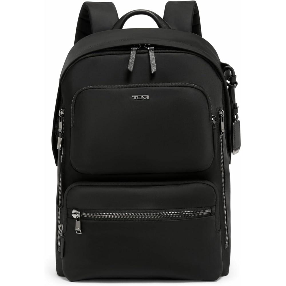 imageTUMI  Voyageur Montana Backpack  Stylish Travel Backpack for Women  For Business Work  Fits up to 16 Laptops  BlackGoldBlackGunmetal