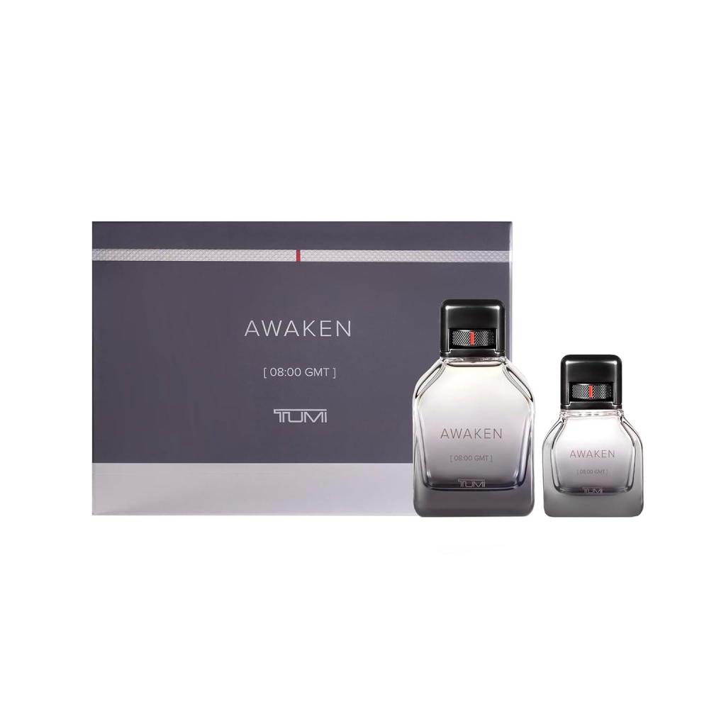 imageTUMI AWAKEN 0800 GMT Gift Set  Refreshing Cologne for Men with Woody Fragrance Notes  67 oz amp 10 oz Eau de Parfum