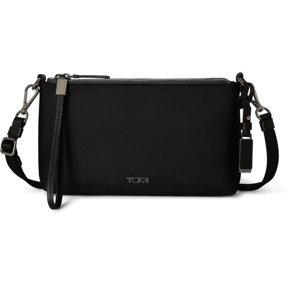 imageTUMI Womens Adela CrossbodyBlackGunmetal