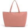 imageTUMI  Just In Case Tote  Foldable Lightweight and Compact Packable Travel Bag  Folds Into Included Pouch  Medium Pink Clay