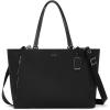 imageTUMI  Voyageur Valetta Tote  Womens Carryall Bag Lightweight and Roomy Functional Purse for Everyday Business amp Travel  Large Black amp Gunmetal