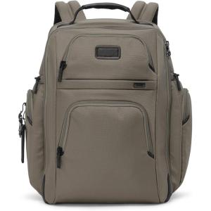 TUMI – Alpha Brief Pack – Men’s and Women’s Work and Travel Laptop Backpack with Padded Adjustable Strap – Fits Up to 15″ Screen – Black(Grey Alloy)