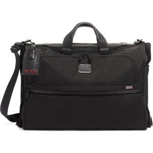 TUMI – Alpha Garment Bag Tri-Fold Carry-On – Business Travel Garment Bag – Fits Suits And Gowns – Top Carry Handles – Black(Black.)