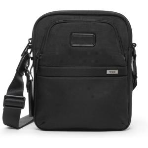 TUMI – Alpha Medium Crossbody – Men’s Sleek Everyday Essentials Bag – Ballistic Nylon(Black)