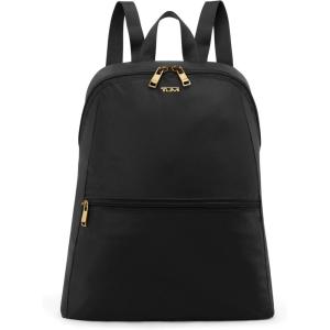 TUMI – Just In Case Foldable Backpack – Lightweight, Compact Travel Backpack – For One Bag Travel – 15.5″ X 12.3″ X 4.5″ – Black with Gold Hardware(Black/Gold)