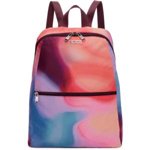 TUMI – Just In Case Foldable Backpack – Lightweight, Compact Travel Backpack – For One Bag Travel – 15.5″ X 12.3″ X 4.5″ – Black with Gold Hardware(Sentosa Sunset)