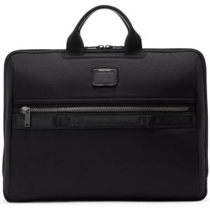 TUMI – Nassau Leather Passport Sleeve – Travel Card Holder and Organizer – Black Embossed(Thyme)