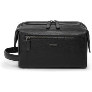 TUMI – Travel Accessories Dopp Kit – Men’s Travel Essentials Framed Toiletry Bag – Black(EMBOSSED BLACK)