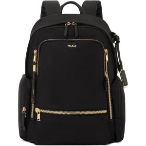 TUMI – Voyageur Celina Backpack – Women’s Work and Travel Bag – 16.0″ X 10.6″ X 6.5″ – Holds Up to 16″ Laptop – Bridle(Black & Gold Hardware)