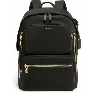 TUMI – Voyageur Montana Backpack – Stylish Travel Backpack for Women – For Business, Work – Fits up to 16″ Laptops – Black/Gold(Black/Gold)