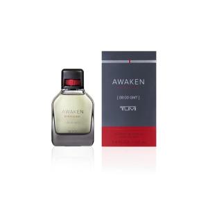 TUMI AWAKEN DISTILLED [08:00 GMT] – Extrait De Parfum Fragrance for Men – Stimulating Cologne with Woody Notes – 3.4 oz