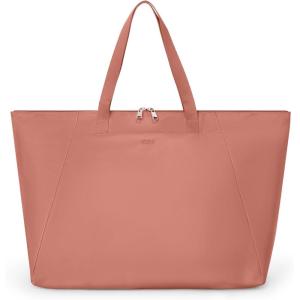 TUMI Just In Case Tote – Small Packable Travel Tote Bag for Women & Men – Carry Travel Accessories Easily(Pink Clay)