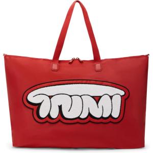 TUMI Just In Case Tote – Small Packable Travel Tote Bag for Women & Men – Carry Travel Accessories Easily(Tumi Red)