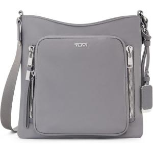 TUMI womens Tyler Crossbody | Business, Travel Bag, Stain, Water-Resistant, Nylon(Fog)
