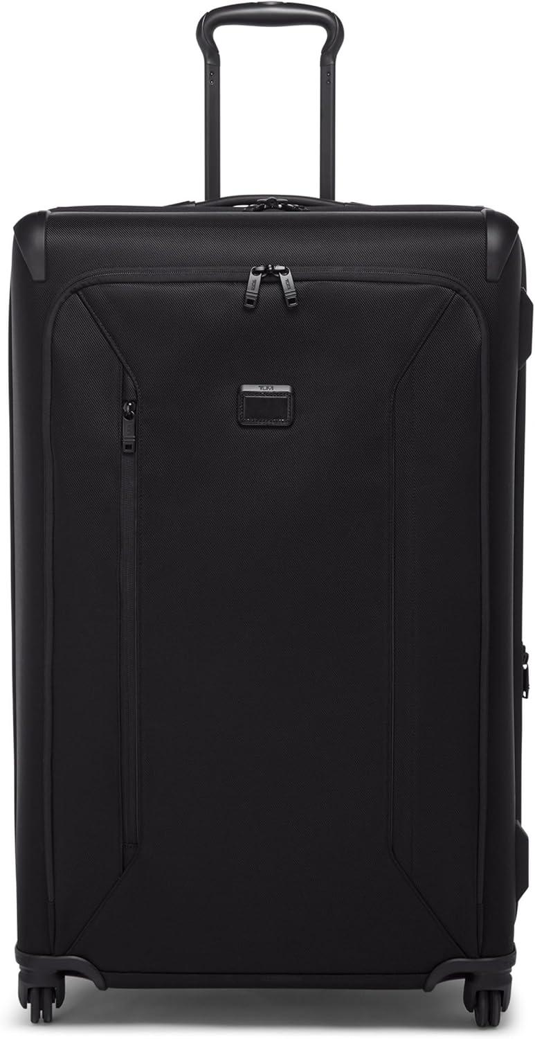 imageTUMI Aerotour 4 Wheel Expandable Luggage Mens and Womens Lightweight Business and Leisure Travel Suitcase 2175 Continental Expandable CarryOn BlackBlack