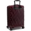 imageTUMI  19 Degree International Expandable 4 Wheeled CarryOn  Hard Shell Suitcase  218 X 140 X 90  Matte Black TextureWine